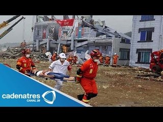 Sismo de 6.6 sacude a China / Terremoto en China