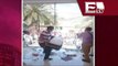 Maestros de la Sección 22 de Oaxaca destrosan oficinas del PRI / Excélsior Informa