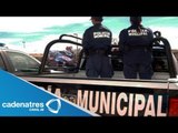 Ataques y bloqueos contra la polícia federal en Michoacán