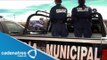 Ataques y bloqueos contra la polícia federal en Michoacán