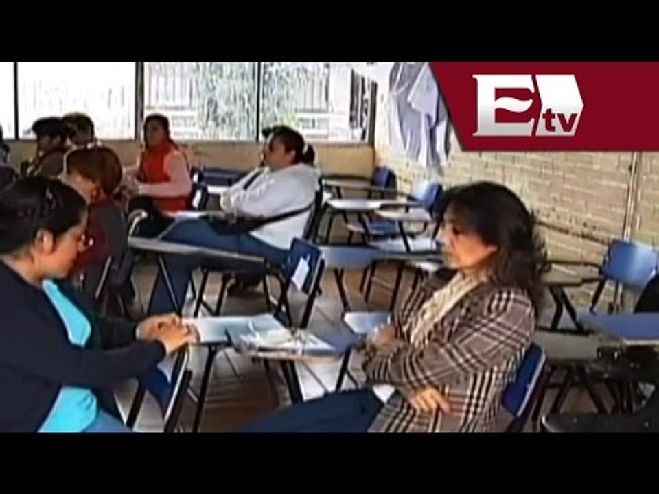 Reprueban examen seis de cada diez aspirantes a maestros/ Titulares