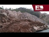Lluvias dejan severos derrumbes en carreteras de Baja California Sur / Vianey Esquinca
