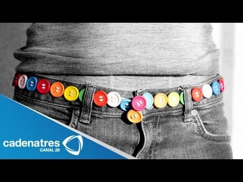 Cinturón con botones/ belt with buttons
