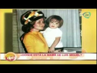 ¿En dónde está la mamá de Luis Miguel?