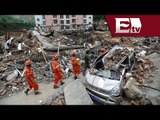 Siguen labores de rescate en China tras terremoto; suman 410 los muertos / Vianey Esquinca