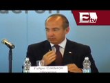 Felipe Calderón critica al PAN y sus escándalos / Excélsior informa