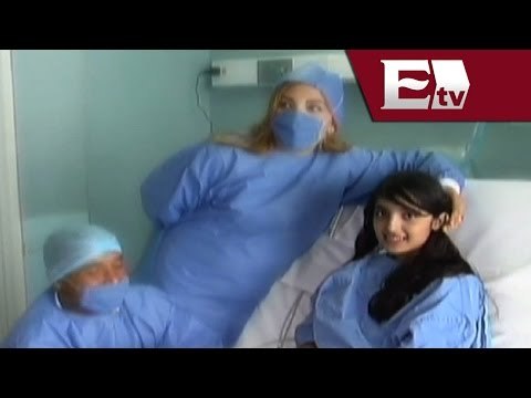 La niña Sheyla sobrevive tras recibir un exitoso transplante de corazón/ Salud Gloria Contreras