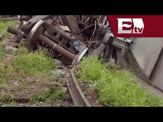 Se descarrila "La Bestia" en Oaxaca; no hay heridos  / Paola Virrueta