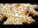 Receta de copos de nieve / Recipe snowflakes