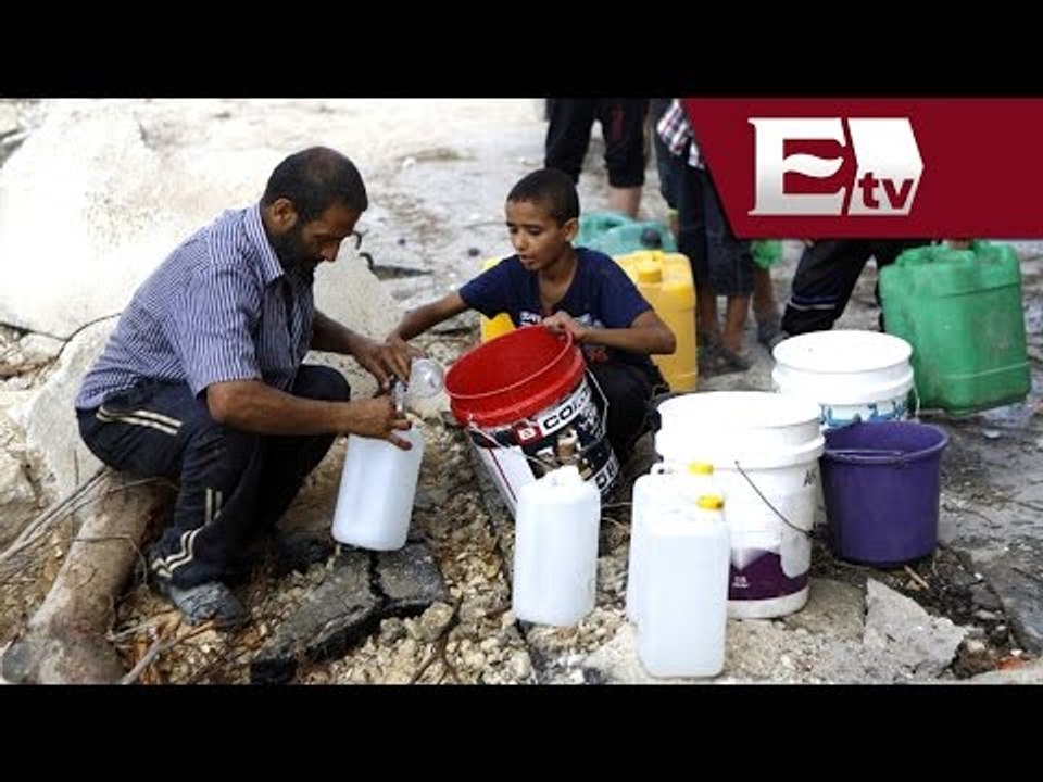 Se agudiza la escasez de agua potable en la Franja de Gaza/ Global