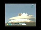 Impresionantes imágenes del volcán Popocatepetl