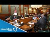 Enrique Peña Nieto se reúne con su gabinete para tratar temas del primer informe de gobierno