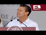 El presidente Peña Nieto encabezó  graduación de marinos en Veracruz / Andrea Newman