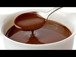 Receta de salsa tibia de chocolate / Recipe of warm chocolate sauce