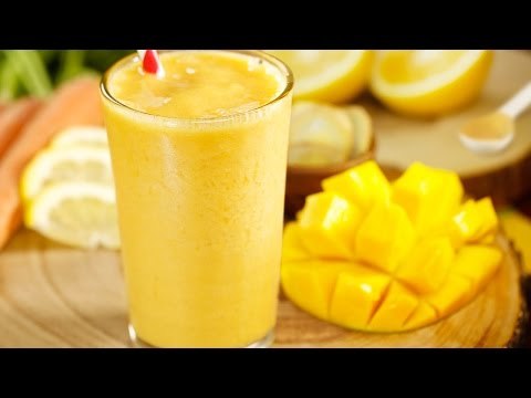 Receta de smoothie de mango / Mango smoothie recipe