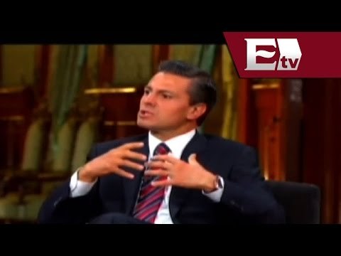 Enrique Peña Nieto habla del Pacto por México en la entrevista 'Conversando a fondo'