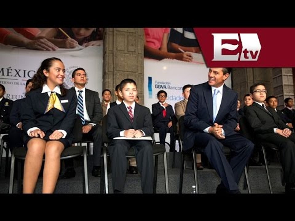 Reconoce el presidente Peña Nieto a los estudiantes más destacados de México/ Titulares