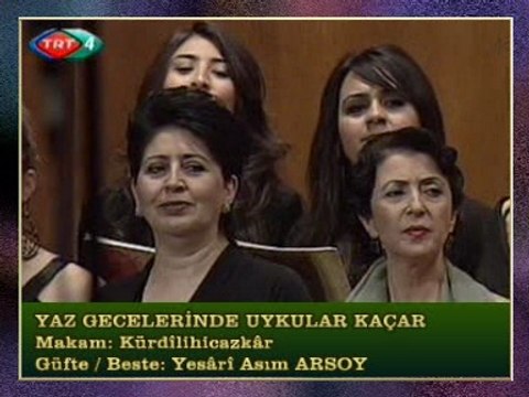 TRT İSTANBUL RADYOSU TSM TOPLULUĞU - Yaz Gecelerinde Uykular Kaçar