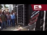 Maestros de la Sección 22 destruyen oficinas de la Sección 59 en Oaxaca/ Pascal