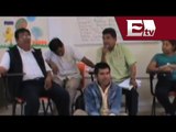 Normalista de Oaxaca mantienen retenidas a 15 personas / Vianey Esquinca