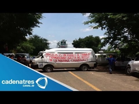 Liberan carreteras que habían sido bloqueadas en Guerrero