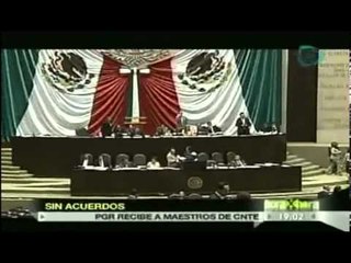 Coordinadores el PRI PAN y PRD no llegaba  acuerdos (Hora por Hora 19:00 hrs)