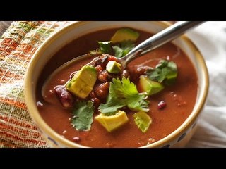 Receta de sopa de frijol con comino y jalapeño / Bean soup with cumin and jalapeno recipe