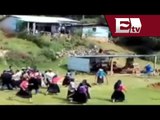 Indígenas se enfrentan a machetazos ; hay 2 heridos graves / Todo México