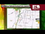 Rutas alternas paras automovilistas durante el Maratón de la Ciudad de México/ Comunidad