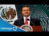Enrique Peña Nieto presenta propuesta de reforma energética / EPN emite mensaje en cadena nacional