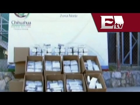 Decomiso de 265 kilos de marihuana en Ciudad Juárez, Chihuahua/ Titulares