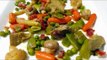 Receta de verduras fritas de verano / Recipe fried summer vegetables