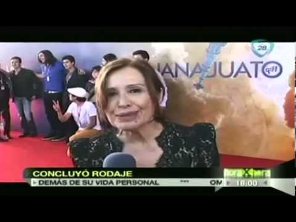 María Rojo termina rodaje " las hora que pasé c...