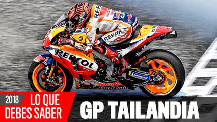 CLAVES MOTOGP TAILANDIA 2018