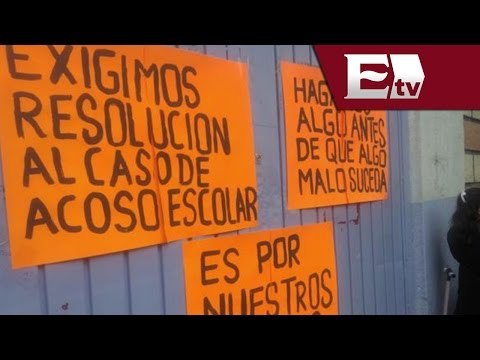 Padres y alumnos protestan por bullying en primaria del DF / Todo México