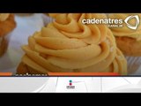 ¿Cómo preparar cupcakes de manzana con betún de caramelo?