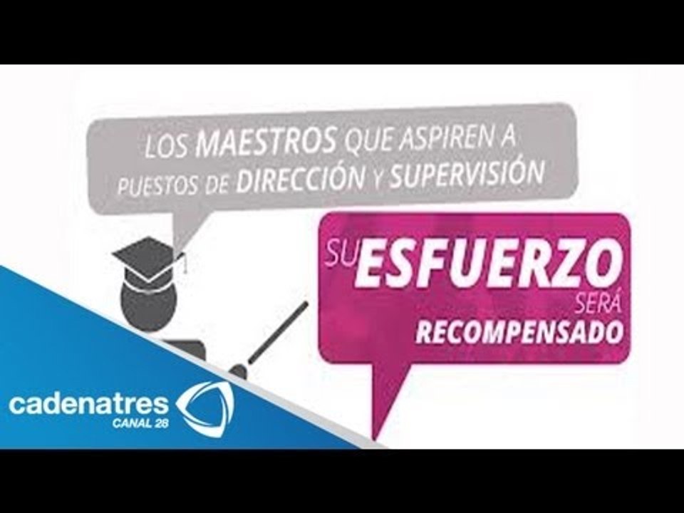 Evaluación docente no se detendrá por las marchas de maestros