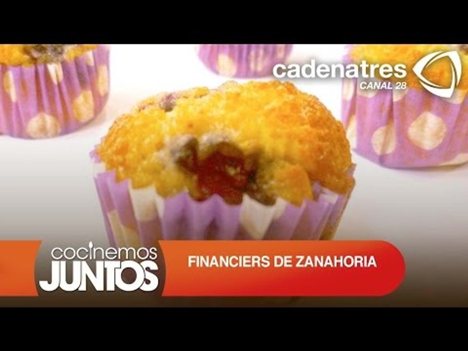 ¿Cómo preparar financiers de zanahoria? / How to prepare carrot financiers?