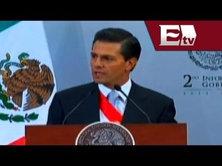 ¿Qué dijo el presidente Enrique Peña Nieto en su segundo informe? / Vianey Esquinca