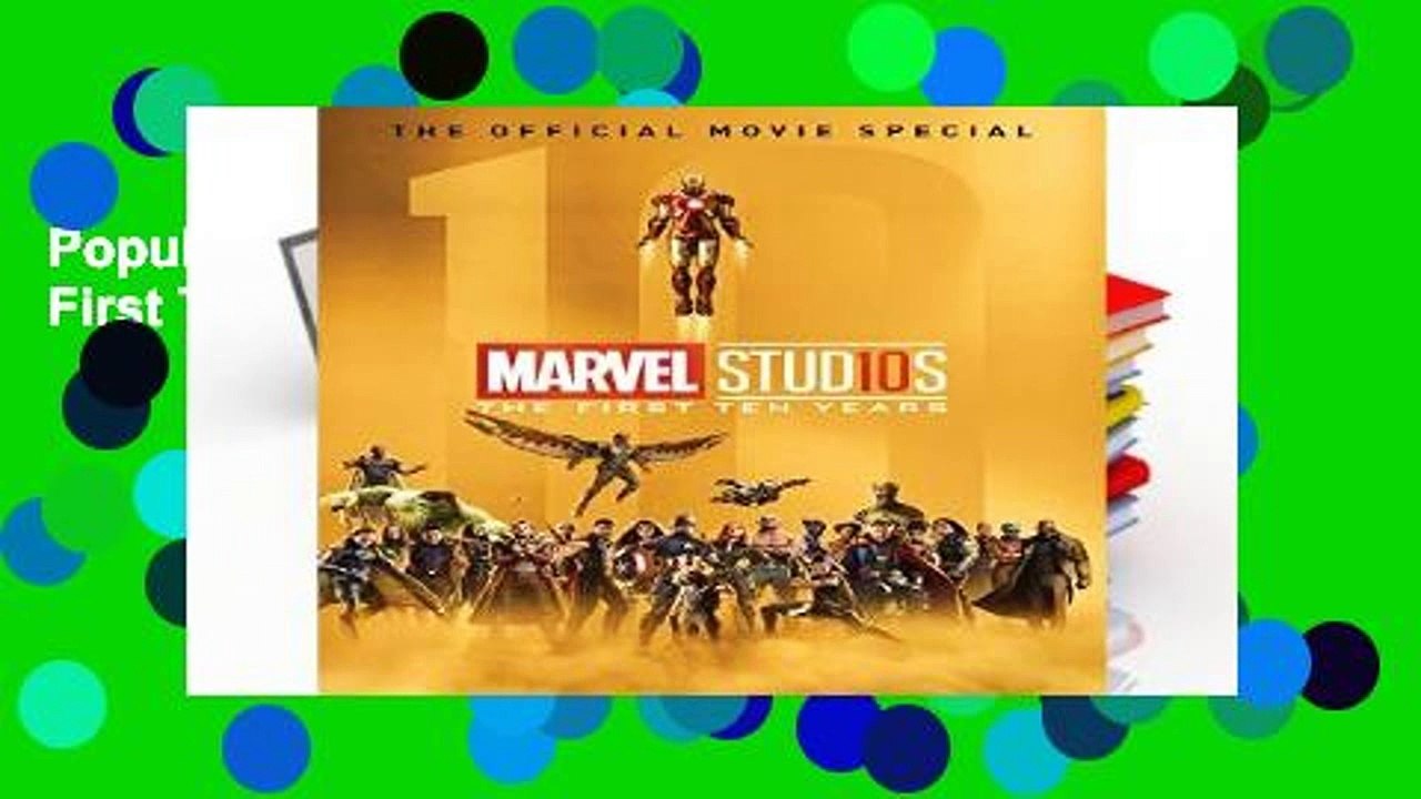 Popular Marvel Studios: The First Ten Years