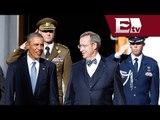 Barack Obama llega a Estonia previo a la cumbre de la OTAN/ Titulares