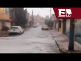 Cae fuerte granizada en la Ciudad de México / Vianey Esquinca