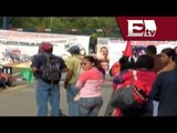 Aeropuerto Internacional de Oaxaca bloqueado por manifestantes  / Paola Virrueta