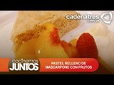 ¿Cómo preparar pastelitos cortos de durazno y estragón?