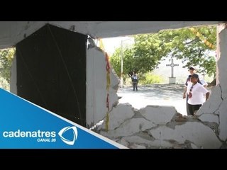 Sismos producen daños en Guerrero