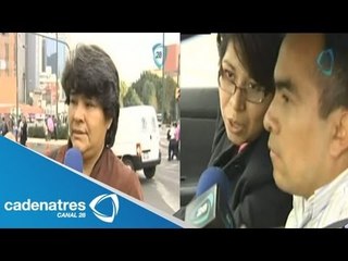 Opinión ciudadana sobre las protestas de maestros en el Distrito Federal / Sondeo