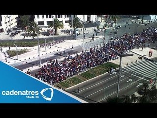 Maestros de la CNTE toman San Lázaro