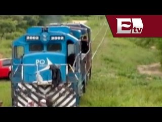 La Bestia descarrila en Oaxaca por onceava ocasión  / Paola Virrueta