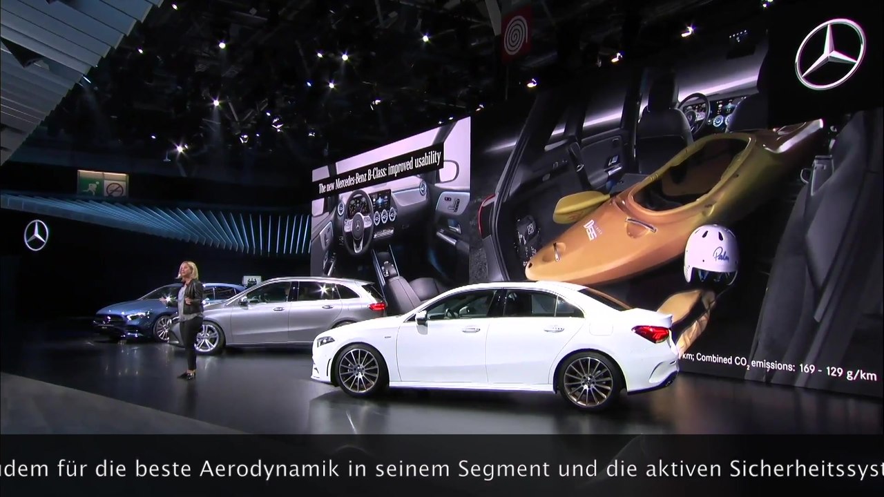 Mercedes-Benz B-Klasse Weltpremiere auf der Mondial de l‘Auto Paris 2018