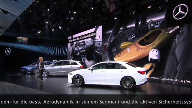Mercedes-Benz B-Klasse Weltpremiere auf der Mondial de l‘Auto Paris 2018